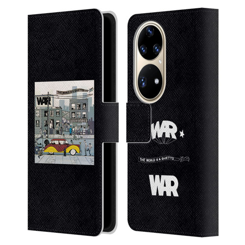 War Graphics The World Is A Ghetto Album Leather Book Wallet Case Cover For Huawei P50 Pro