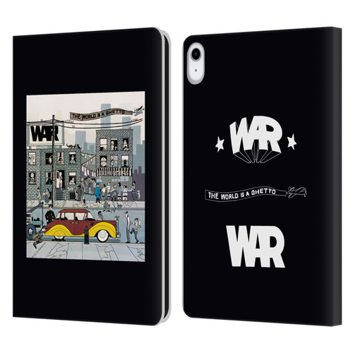 War Graphics The World Is A Ghetto Album Leather Book Wallet Case Cover For Apple iPad 10.9 (2022)