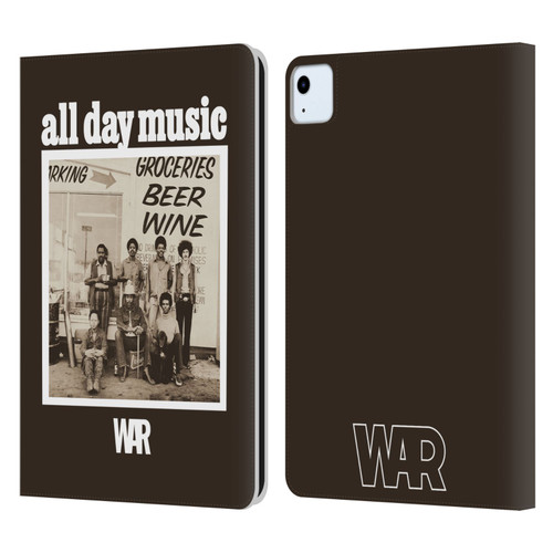 War Graphics All Day Music Album Leather Book Wallet Case Cover For Apple iPad Air 2020 / 2022