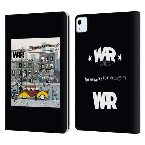 War Graphics The World Is A Ghetto Album Leather Book Wallet Case Cover For Apple iPad Air 2020 / 2022