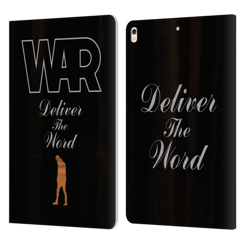 War Graphics Deliver The World Leather Book Wallet Case Cover For Apple iPad Pro 10.5 (2017)