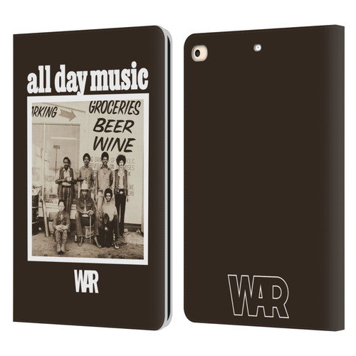 War Graphics All Day Music Album Leather Book Wallet Case Cover For Apple iPad 9.7 2017 / iPad 9.7 2018