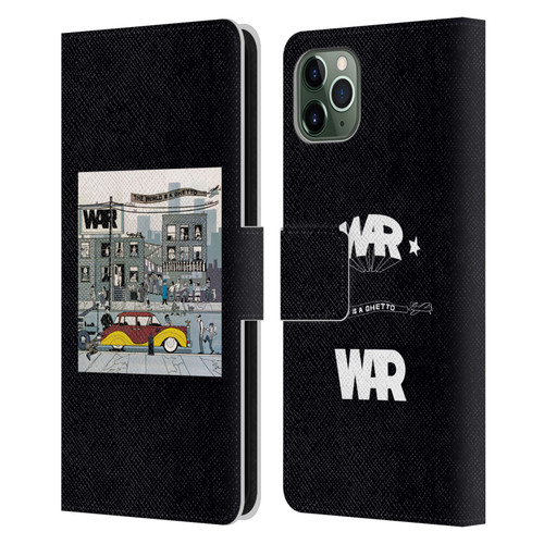 War Graphics The World Is A Ghetto Album Leather Book Wallet Case Cover For Apple iPhone 11 Pro Max