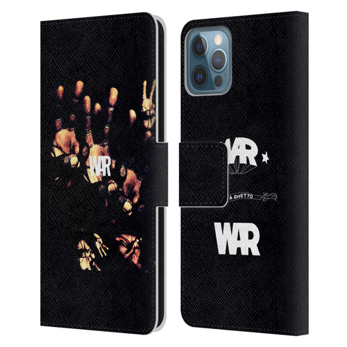 War Graphics Album Art Leather Book Wallet Case Cover For Apple iPhone 12 / iPhone 12 Pro