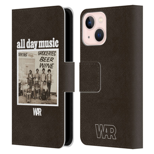 War Graphics All Day Music Album Leather Book Wallet Case Cover For Apple iPhone 13 Mini