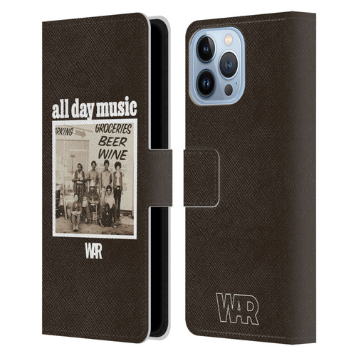 War Graphics All Day Music Album Leather Book Wallet Case Cover For Apple iPhone 13 Pro Max