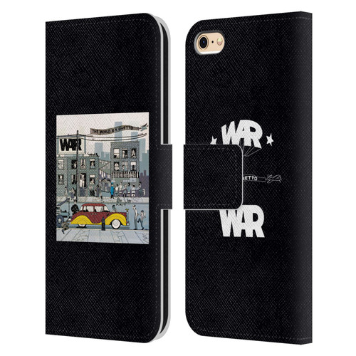 War Graphics The World Is A Ghetto Album Leather Book Wallet Case Cover For Apple iPhone 6 / iPhone 6s