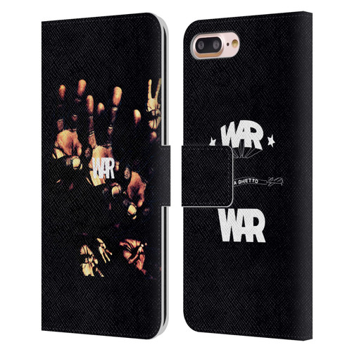 War Graphics Album Art Leather Book Wallet Case Cover For Apple iPhone 7 Plus / iPhone 8 Plus