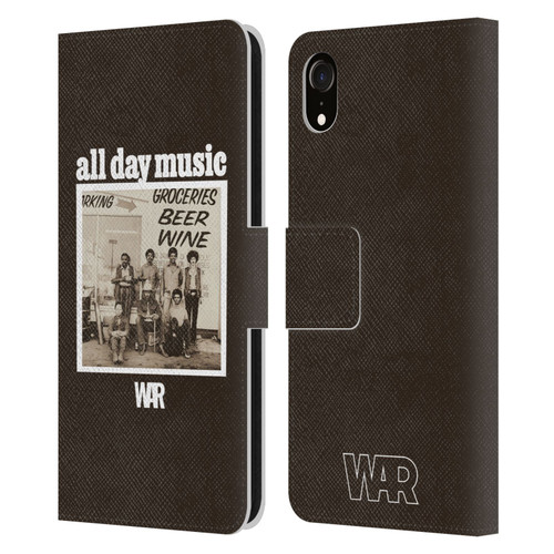 War Graphics All Day Music Album Leather Book Wallet Case Cover For Apple iPhone XR