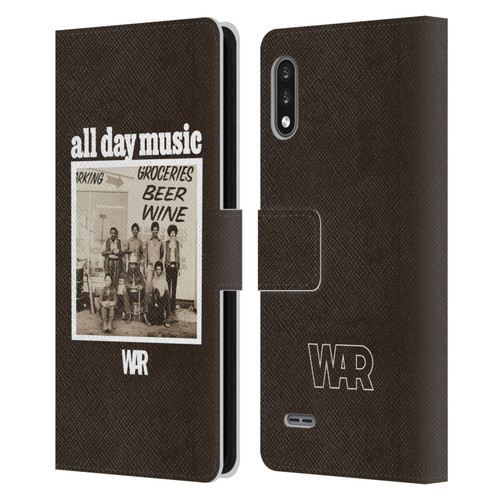 War Graphics All Day Music Album Leather Book Wallet Case Cover For LG K22