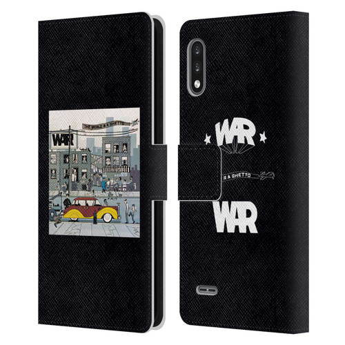 War Graphics The World Is A Ghetto Album Leather Book Wallet Case Cover For LG K22