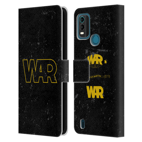 War Graphics Logo Leather Book Wallet Case Cover For Nokia G11 Plus