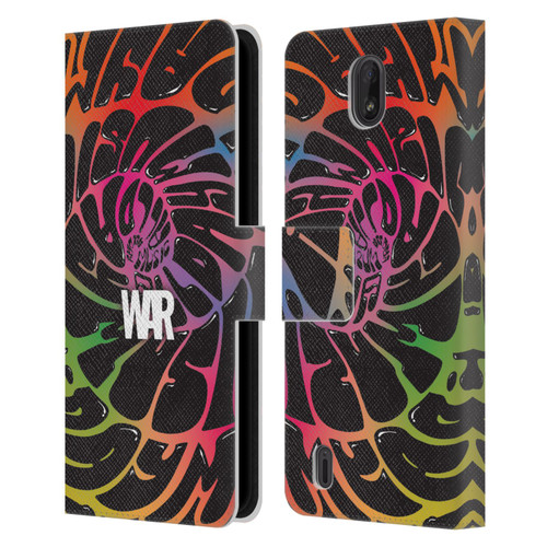 War Graphics All Day Colorful Leather Book Wallet Case Cover For Nokia C01 Plus/C1 2nd Edition