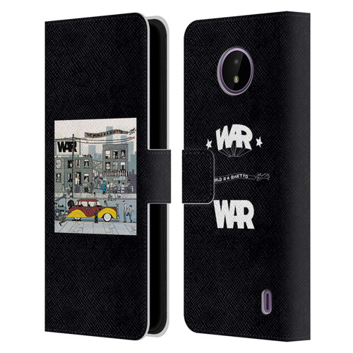 War Graphics The World Is A Ghetto Album Leather Book Wallet Case Cover For Nokia C10 / C20