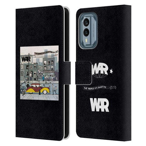 War Graphics The World Is A Ghetto Album Leather Book Wallet Case Cover For Nokia X30