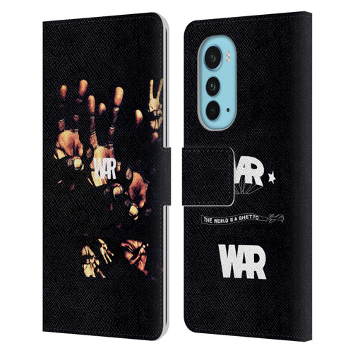 War Graphics Album Art Leather Book Wallet Case Cover For Motorola Edge (2022)