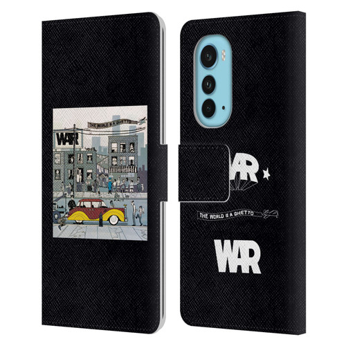 War Graphics The World Is A Ghetto Album Leather Book Wallet Case Cover For Motorola Edge (2022)