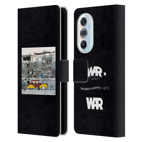 War Graphics The World Is A Ghetto Album Leather Book Wallet Case Cover For Motorola Edge X30