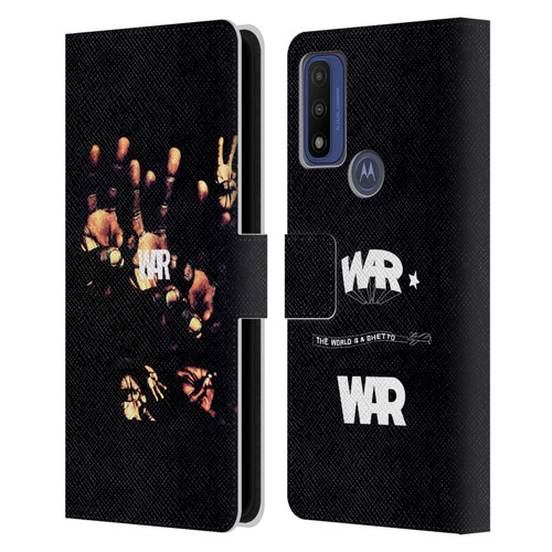 War Graphics Album Art Leather Book Wallet Case Cover For Motorola G Pure