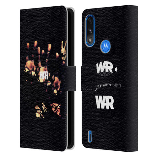War Graphics Album Art Leather Book Wallet Case Cover For Motorola Moto E7 Power / Moto E7i Power