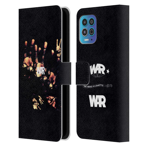 War Graphics Album Art Leather Book Wallet Case Cover For Motorola Moto G100