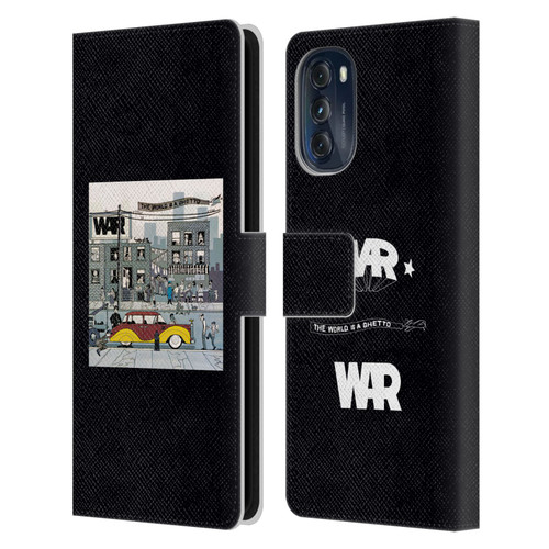 War Graphics The World Is A Ghetto Album Leather Book Wallet Case Cover For Motorola Moto G (2022)