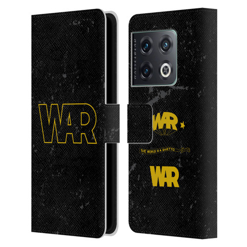 War Graphics Logo Leather Book Wallet Case Cover For OnePlus 10 Pro