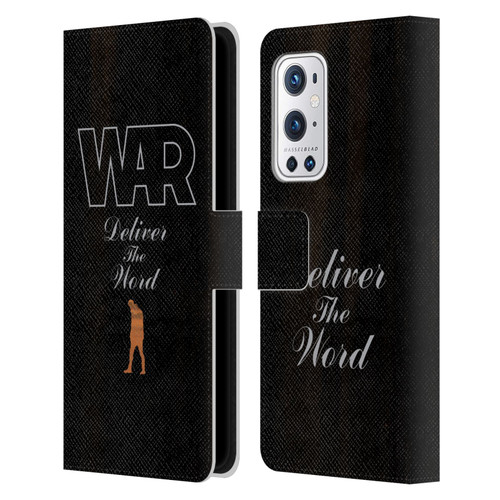 War Graphics Deliver The World Leather Book Wallet Case Cover For OnePlus 9 Pro