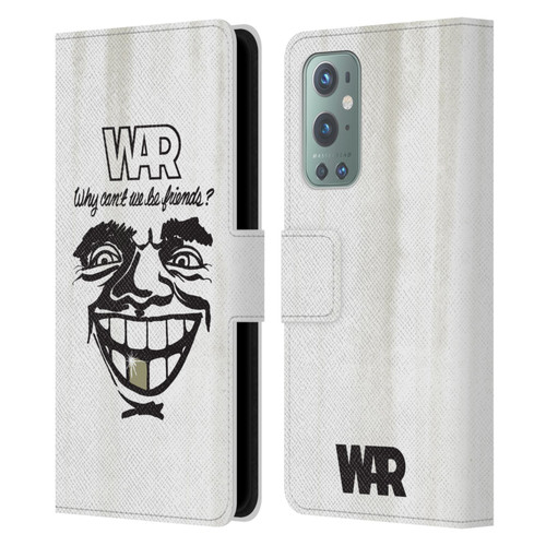 War Graphics Friends Art Leather Book Wallet Case Cover For OnePlus 9