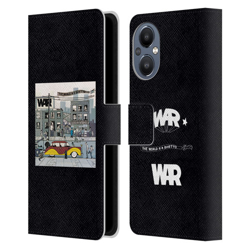 War Graphics The World Is A Ghetto Album Leather Book Wallet Case Cover For OnePlus Nord N20 5G
