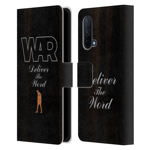 War Graphics Deliver The World Leather Book Wallet Case Cover For OnePlus Nord CE 5G