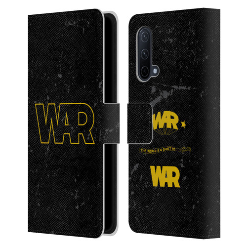 War Graphics Logo Leather Book Wallet Case Cover For OnePlus Nord CE 5G