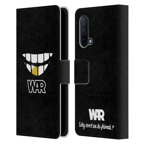 War Graphics Why Can't We Be Friends? Leather Book Wallet Case Cover For OnePlus Nord CE 5G