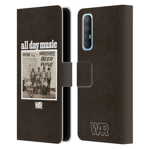 War Graphics All Day Music Album Leather Book Wallet Case Cover For OPPO Find X2 Neo 5G