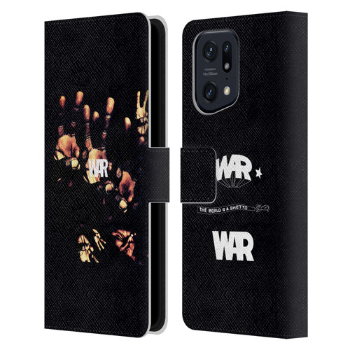 War Graphics Album Art Leather Book Wallet Case Cover For OPPO Find X5 Pro