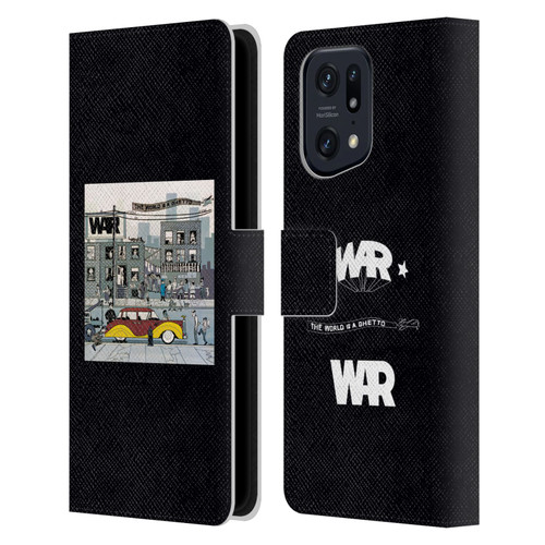 War Graphics The World Is A Ghetto Album Leather Book Wallet Case Cover For OPPO Find X5 Pro