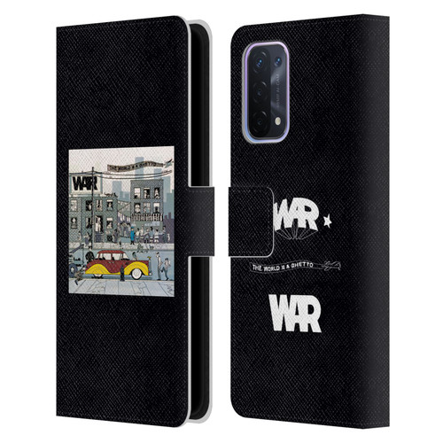 War Graphics The World Is A Ghetto Album Leather Book Wallet Case Cover For OPPO A54 5G