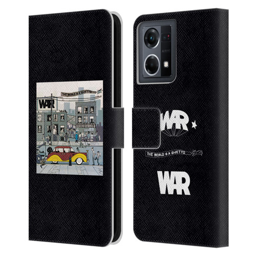 War Graphics The World Is A Ghetto Album Leather Book Wallet Case Cover For OPPO Reno8 4G
