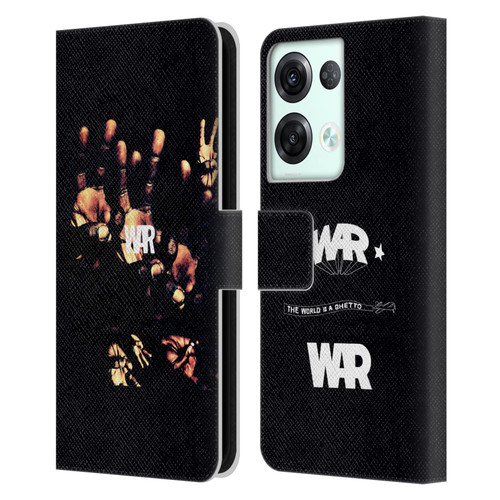 War Graphics Album Art Leather Book Wallet Case Cover For OPPO Reno8 Pro