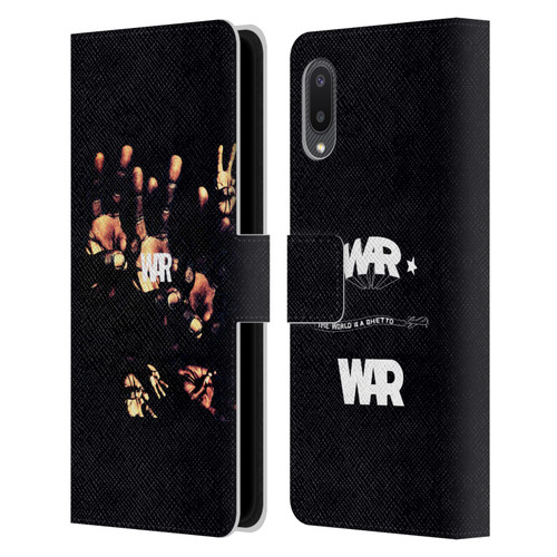 War Graphics Album Art Leather Book Wallet Case Cover For Samsung Galaxy A02/M02 (2021)