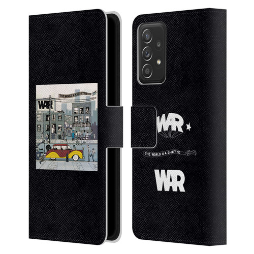 War Graphics The World Is A Ghetto Album Leather Book Wallet Case Cover For Samsung Galaxy A53 5G (2022)