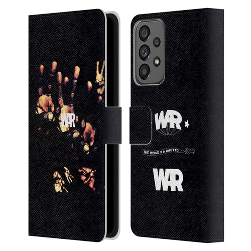 War Graphics Album Art Leather Book Wallet Case Cover For Samsung Galaxy A73 5G (2022)