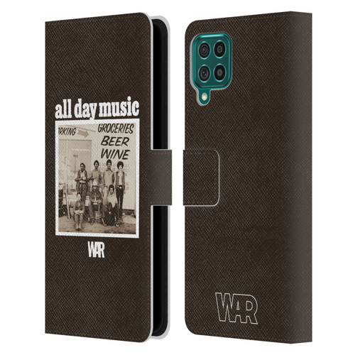 War Graphics All Day Music Album Leather Book Wallet Case Cover For Samsung Galaxy F62 (2021)