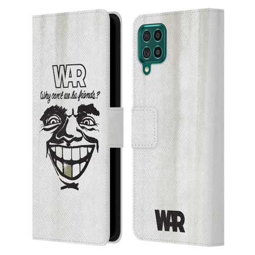 War Graphics Friends Art Leather Book Wallet Case Cover For Samsung Galaxy F62 (2021)