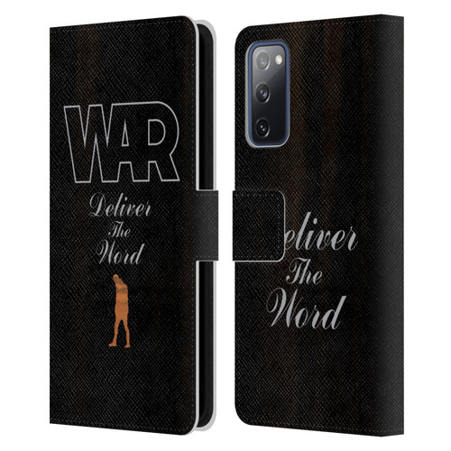 War Graphics Deliver The World Leather Book Wallet Case Cover For Samsung Galaxy S20 FE / 5G