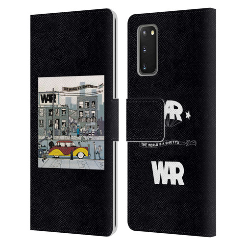 War Graphics The World Is A Ghetto Album Leather Book Wallet Case Cover For Samsung Galaxy S20 / S20 5G