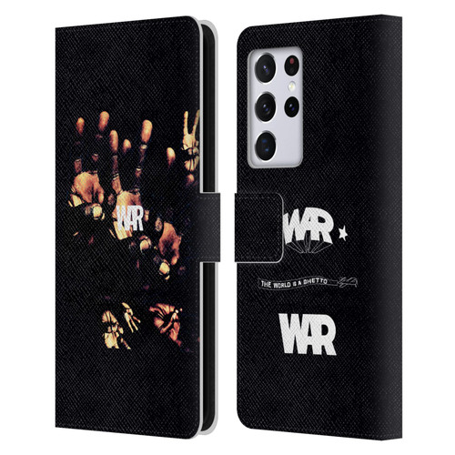 War Graphics Album Art Leather Book Wallet Case Cover For Samsung Galaxy S21 Ultra 5G