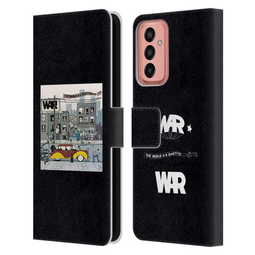 War Graphics The World Is A Ghetto Album Leather Book Wallet Case Cover For Samsung Galaxy M13 (2022)