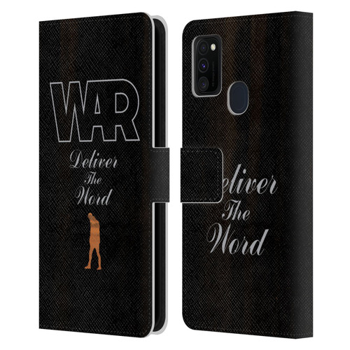 War Graphics Deliver The World Leather Book Wallet Case Cover For Samsung Galaxy M30s (2019)/M21 (2020)