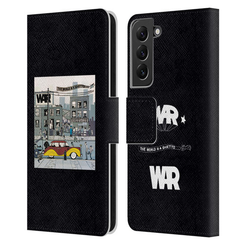 War Graphics The World Is A Ghetto Album Leather Book Wallet Case Cover For Samsung Galaxy S22+ 5G